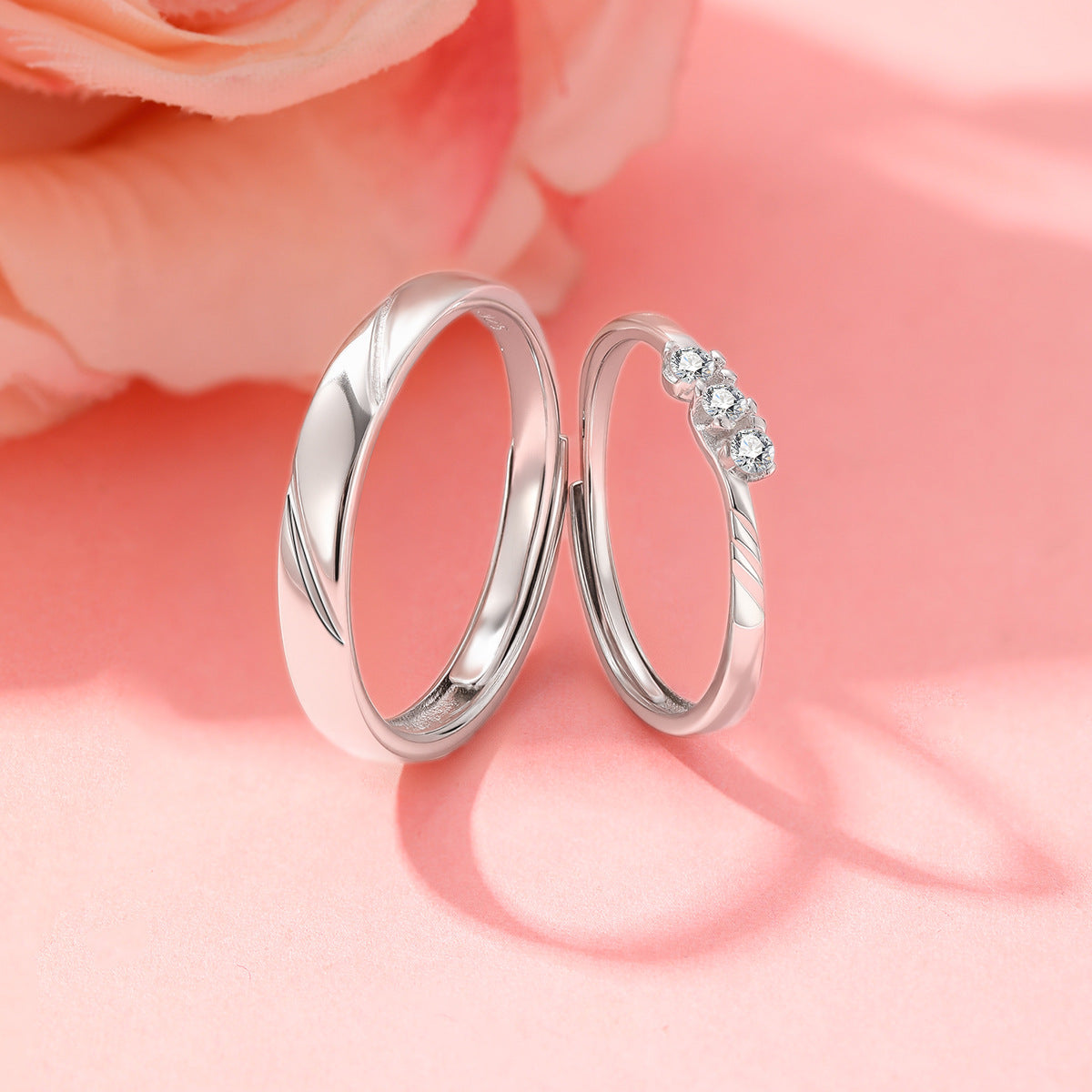 Female Sansheng S925 Sterling Silver Women's Ring