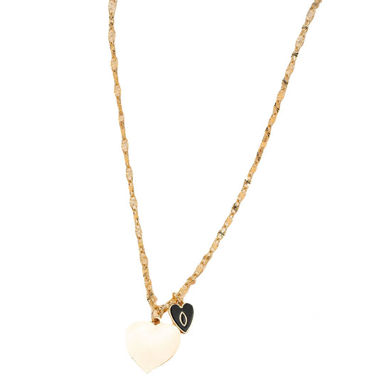 Gilded Love Charm Necklace - Vienna Verve Collection