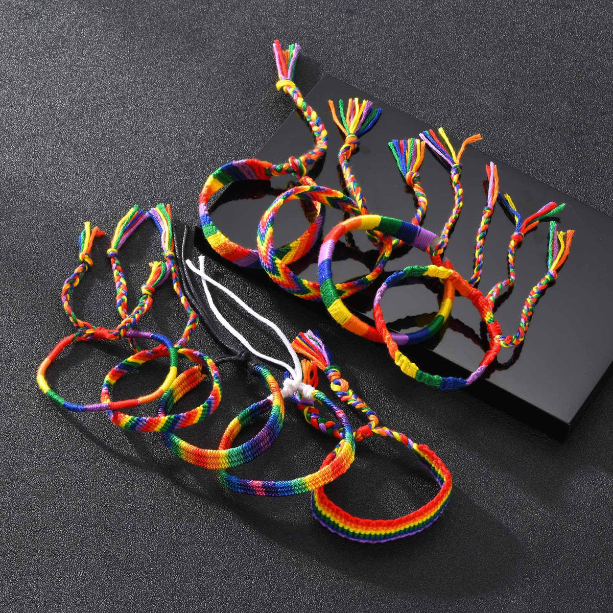 Braided Adjustable Stainless Steel Bracelet