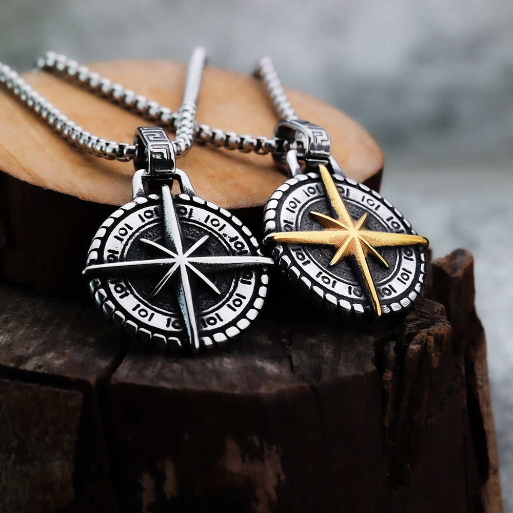 European And American Style Hexagram Viking Pendant Jewelry