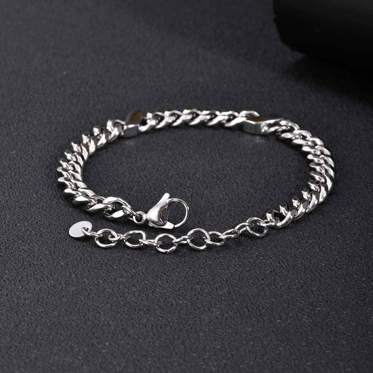 2026 Trendy Hip-Hop Personalized Stainless Steel Bracelet