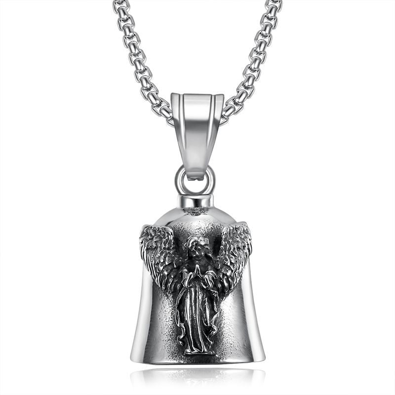 Punk Angel Wing Stainless Steel Jewelry