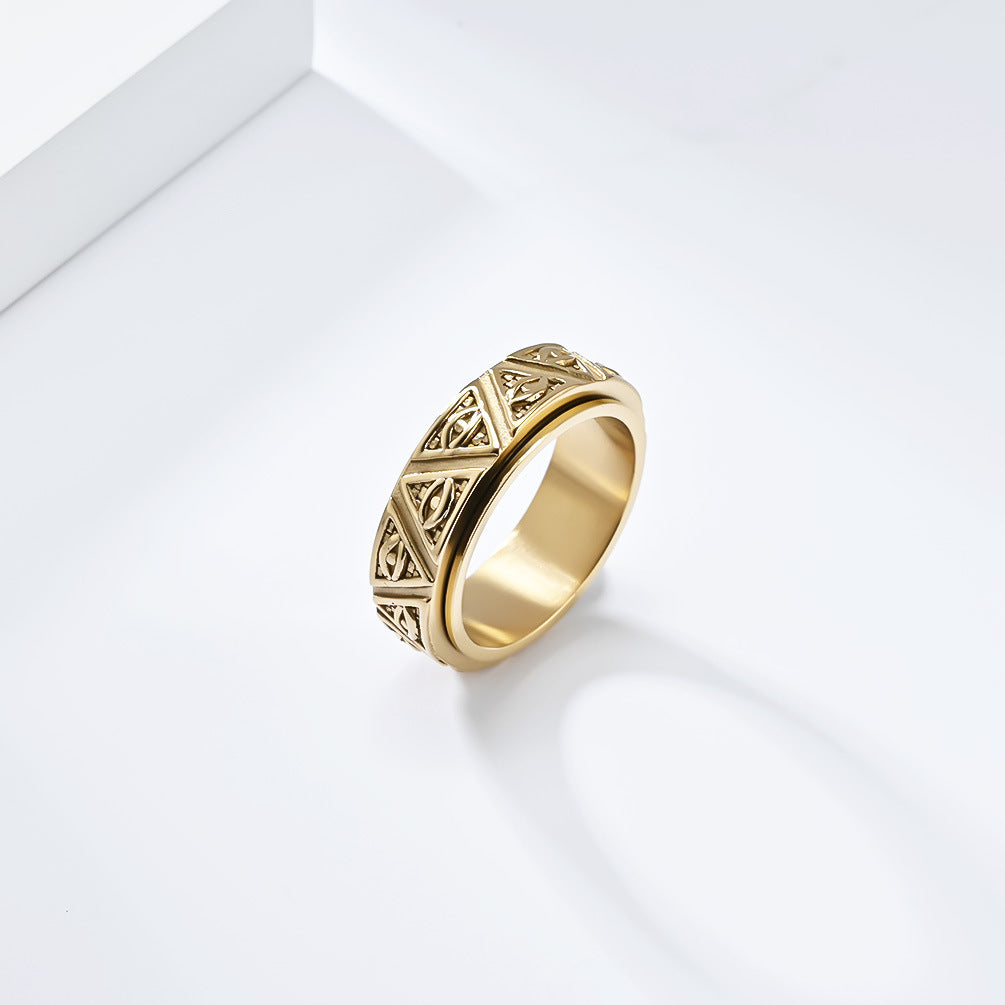 Ancient Egyptian Mythology Eye of Horus Ring for Men