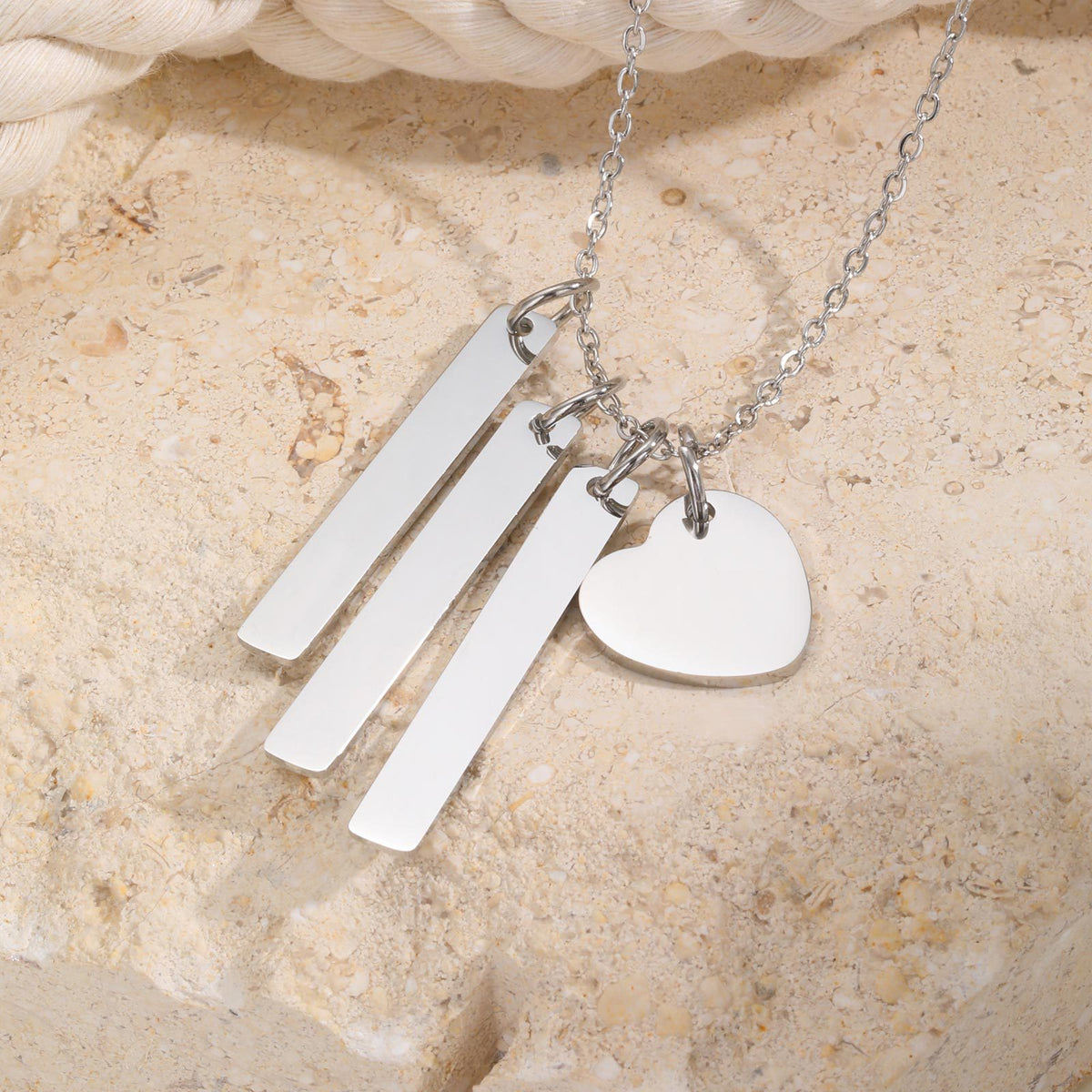 Rose Stainless Steel Necklace for Women