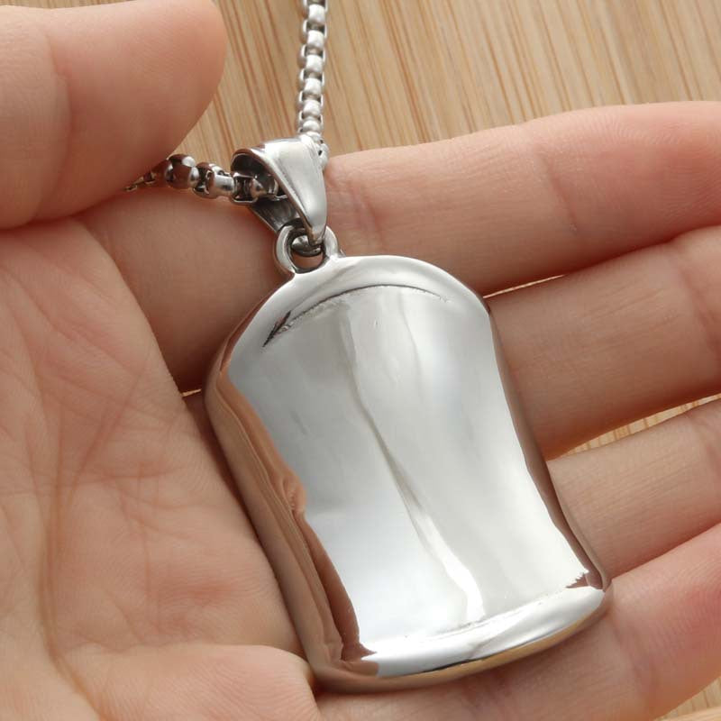 Directly From The Manufacturer Titanium Steel Tag Pendant