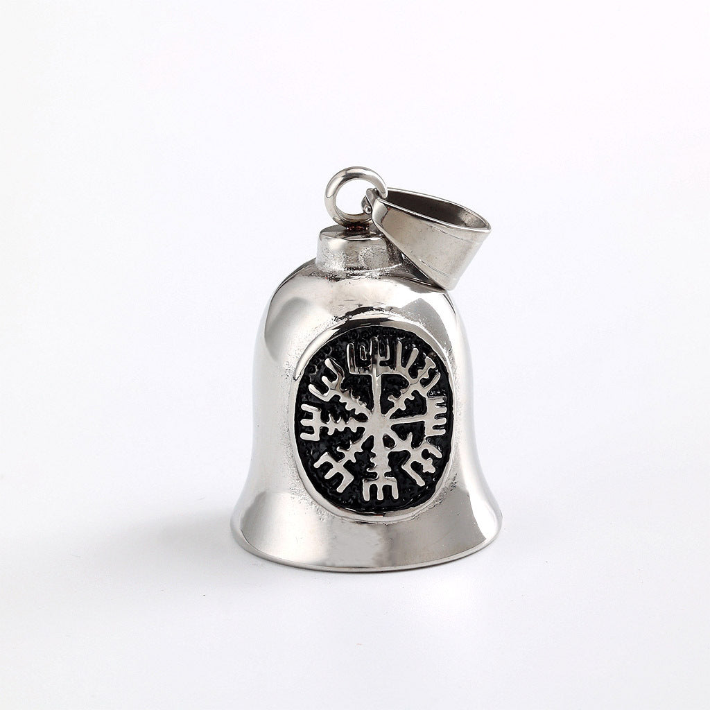 Vintage Stainless Steel Pendant Necklace