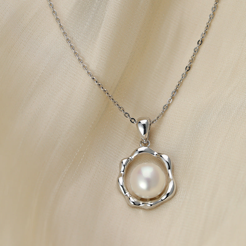 S925 Sterling Silver Freshwater Pearl Necklace