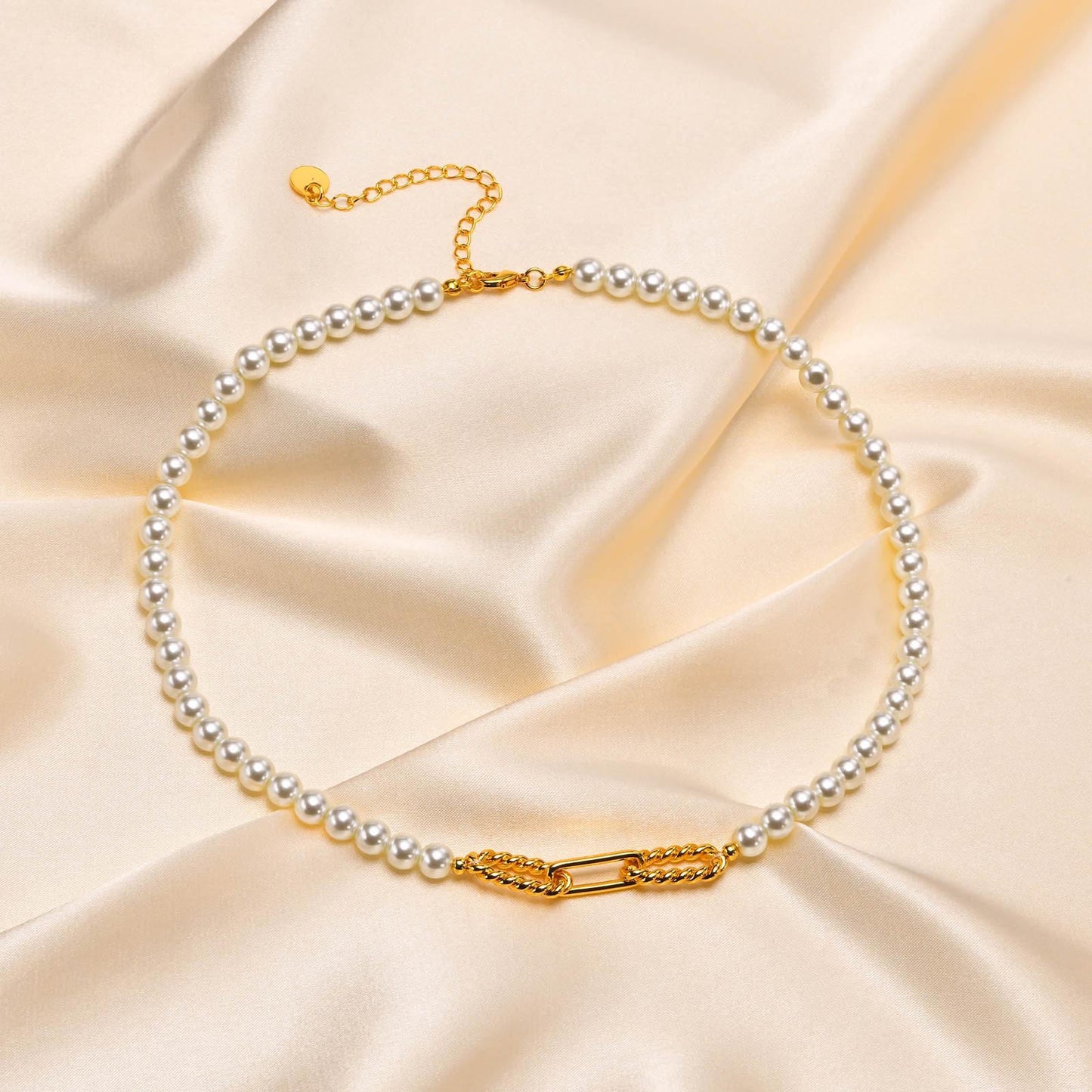 European And American Style Copper Neck Chain Necklace