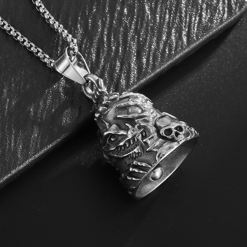 Vintage Skull Dragon Stainless Steel Jewelry