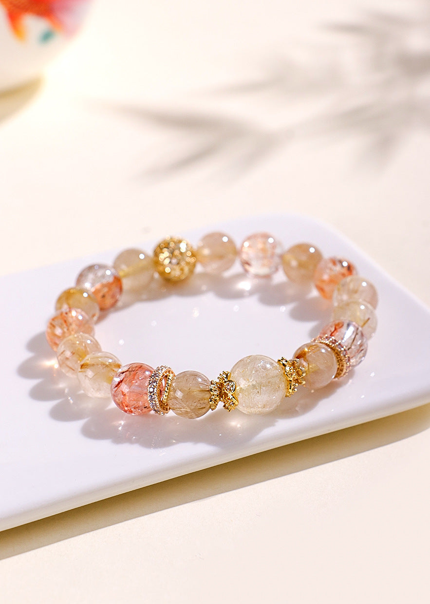 Planderful Fortune's Favor Bracelet – Elegant Crystal Beaded Design