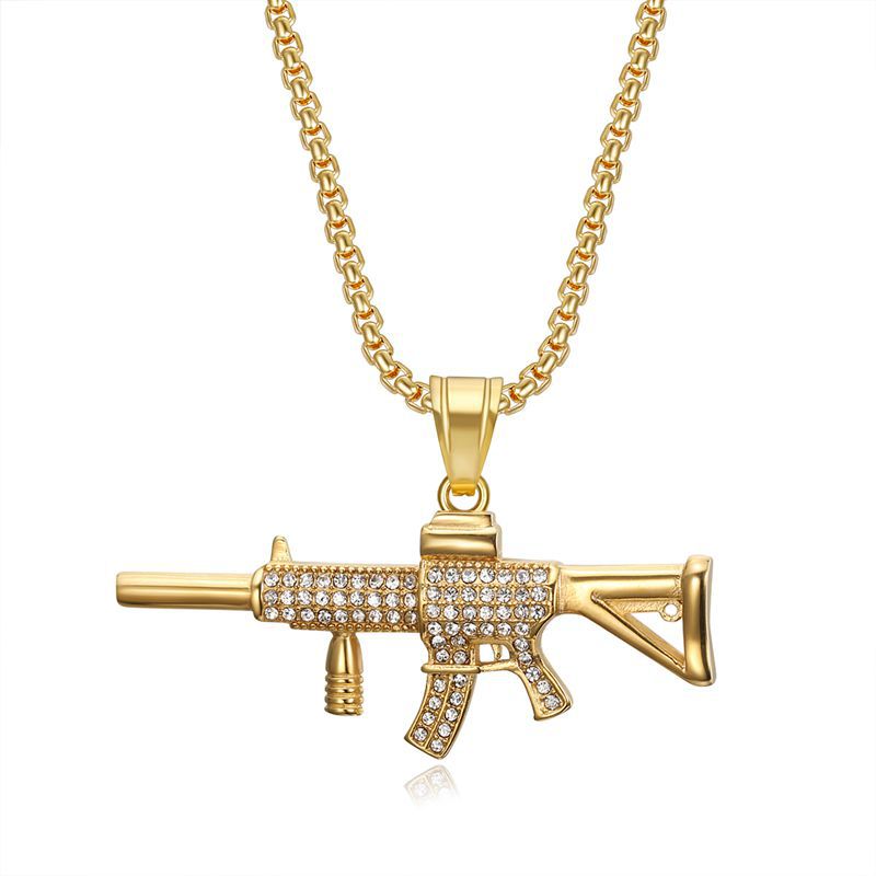 Steel Necklace – Statement Hip Hop Necklace