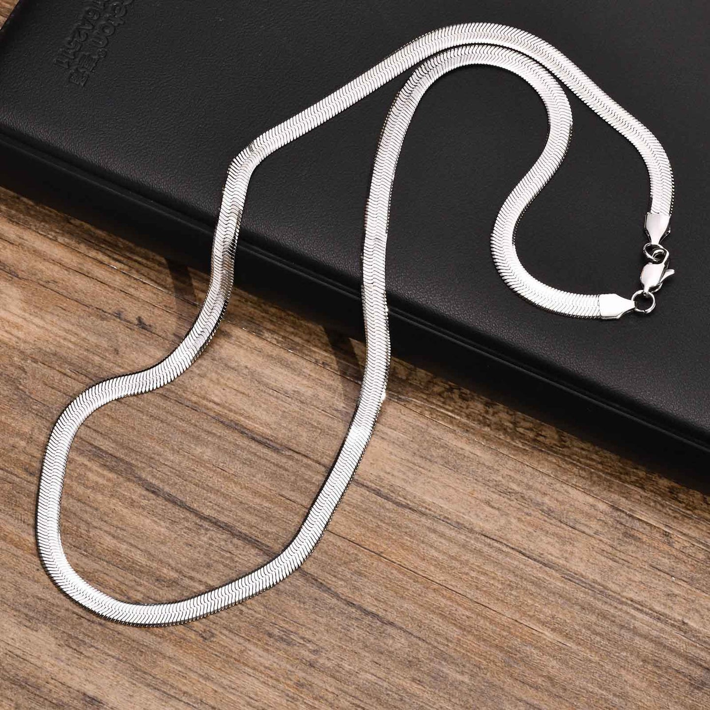 Hip Hop Titanium Steel Blade Chain Men's Necklace Trend