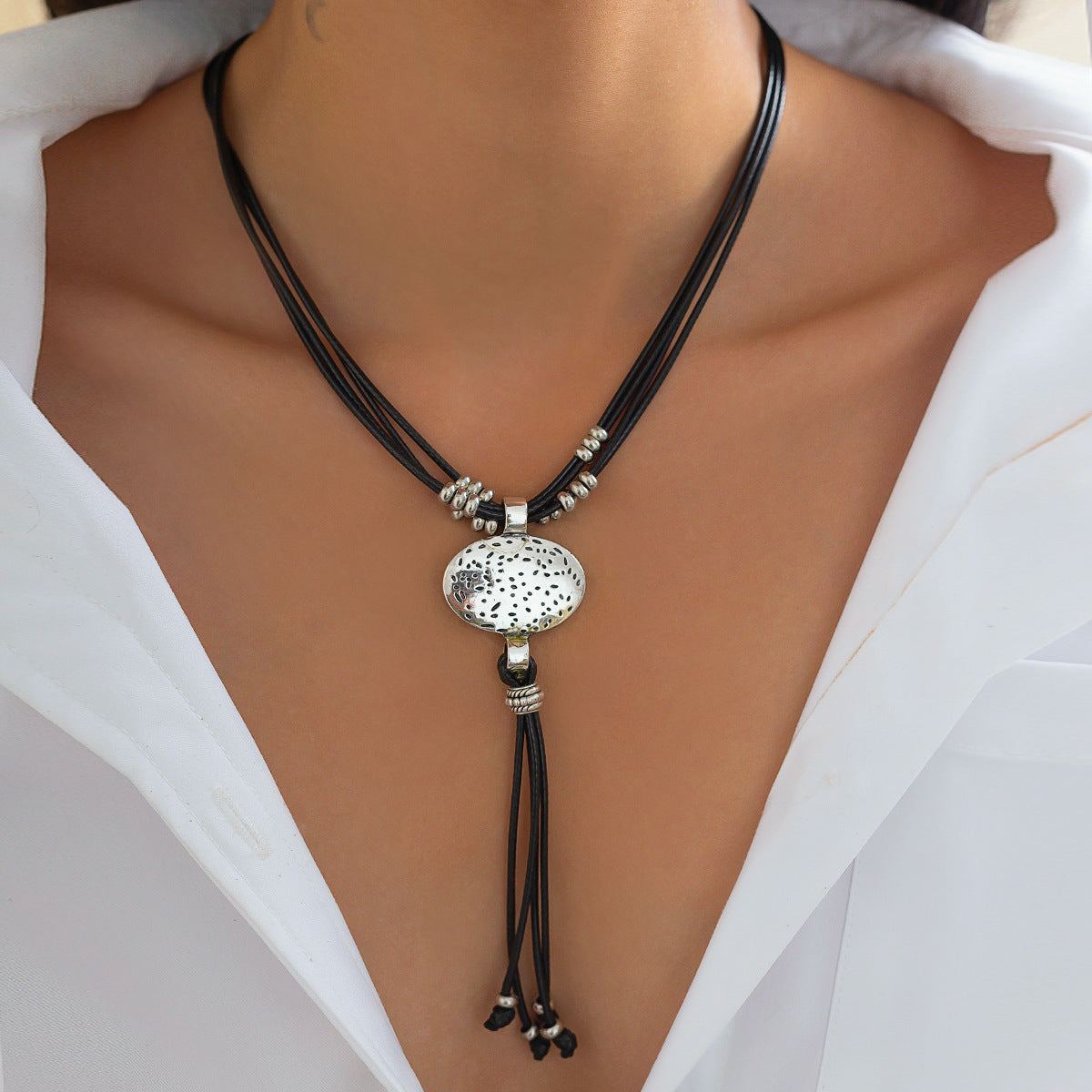 Ethnic Relief Choker & Bracelet Collection