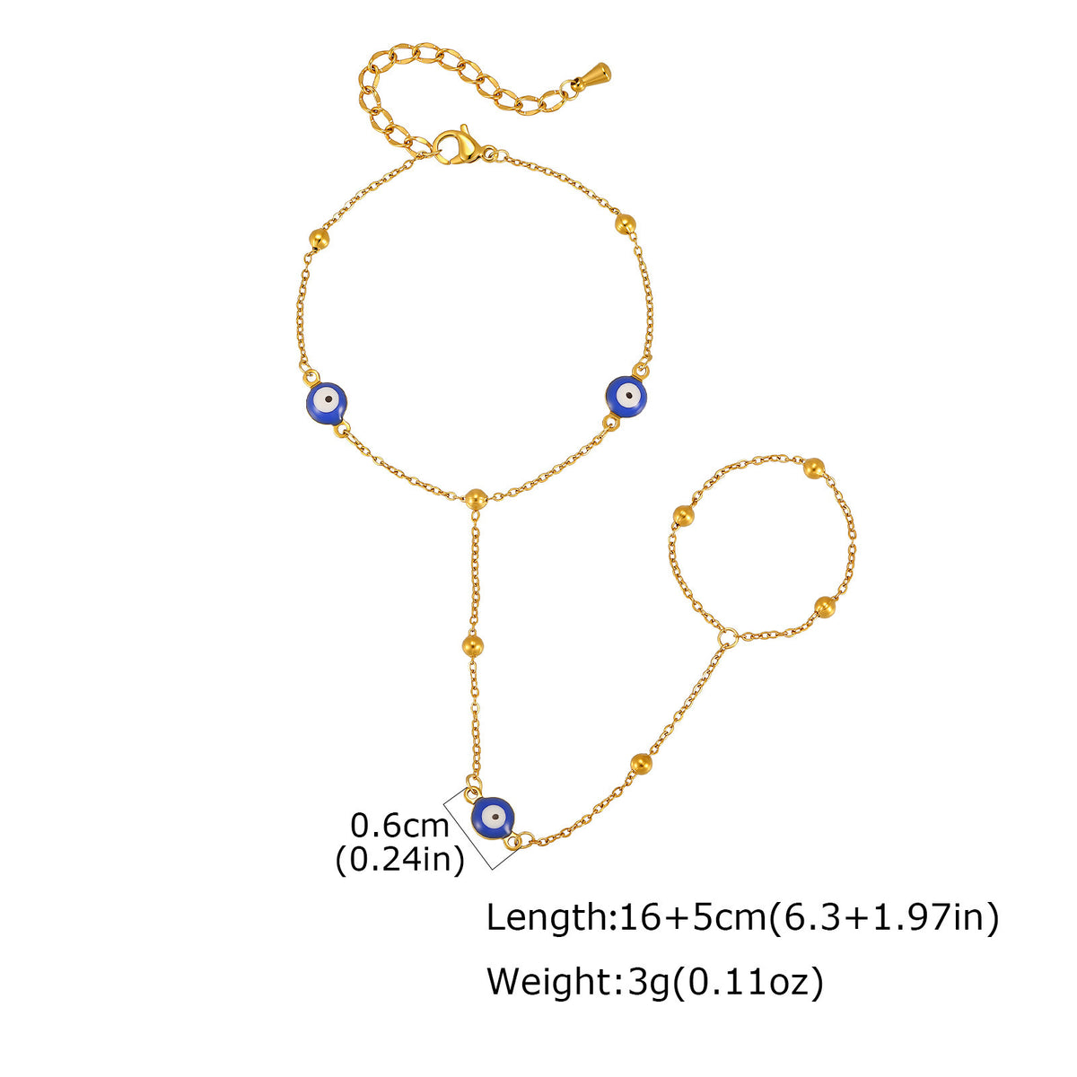 Adjustable Stainless Steel Bracelet Unisex