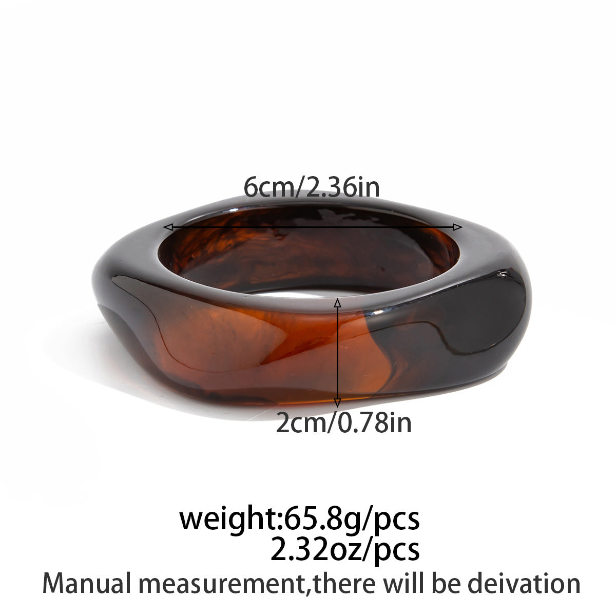 Geometric Polygon Bracelet By Planderful Vienna Verve For Women Translucent Exaggerated Modern Statement Jewelry