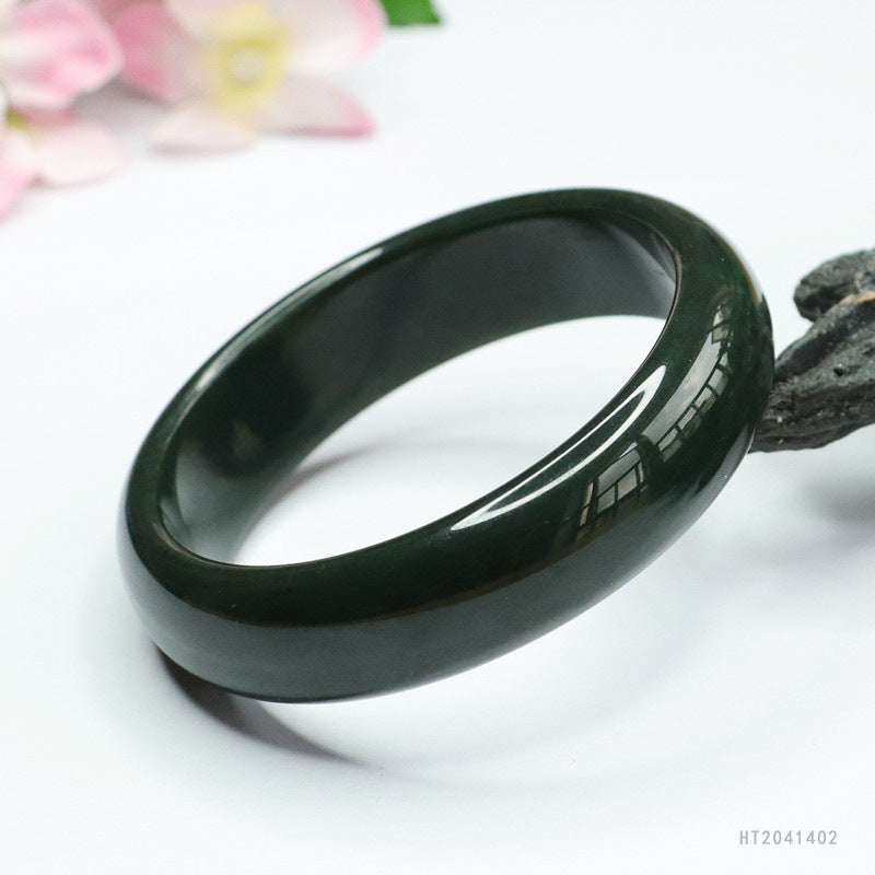 Taqing Hetian Jade Bangle