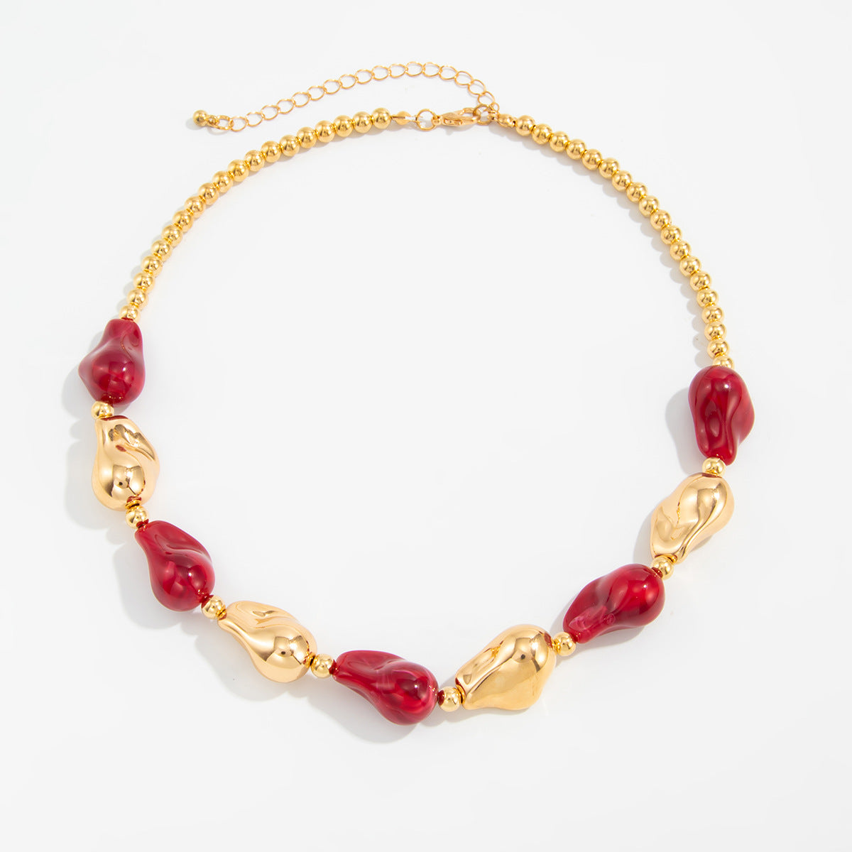 French Baroque Pearl Bead Necklace