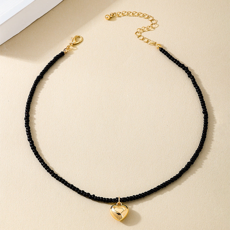 Planderful Vienna Verve Necklace – Unique Metal Texture Pendant