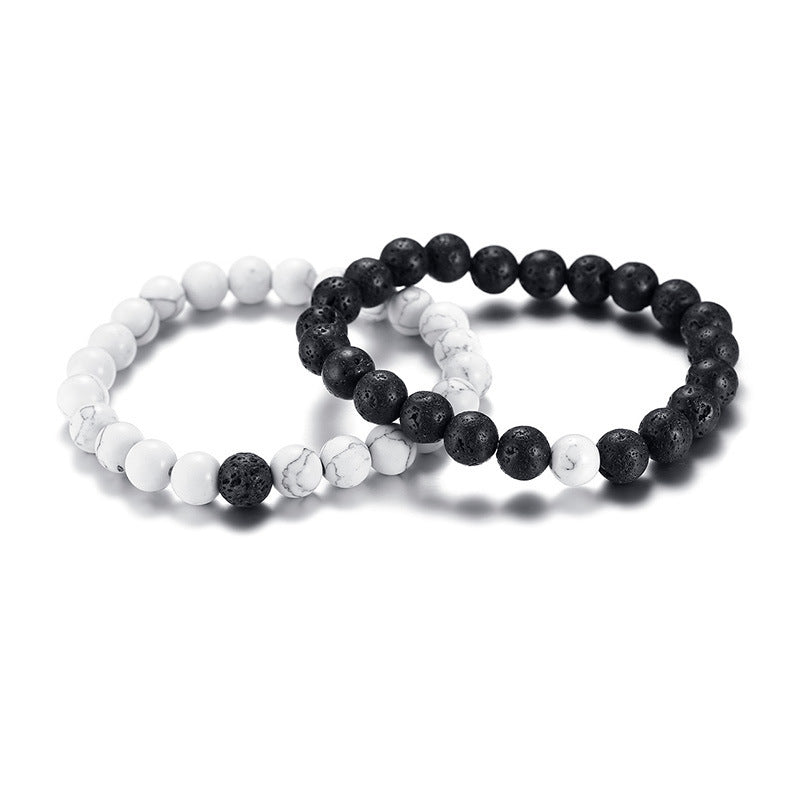 Men's And Women's Volcanic Stone Turquoise Bracelets Wholesale