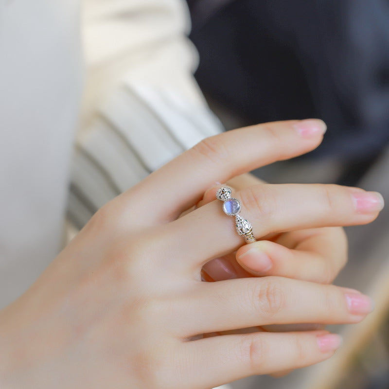 Planderful Everyday Genie Spirit Snake Ring – Versatile Niche Design for Women