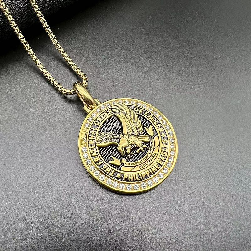 Stainless Steel Eagle Pendant Necklace Durable Everyday Genie By Planderful For Global Travelers
