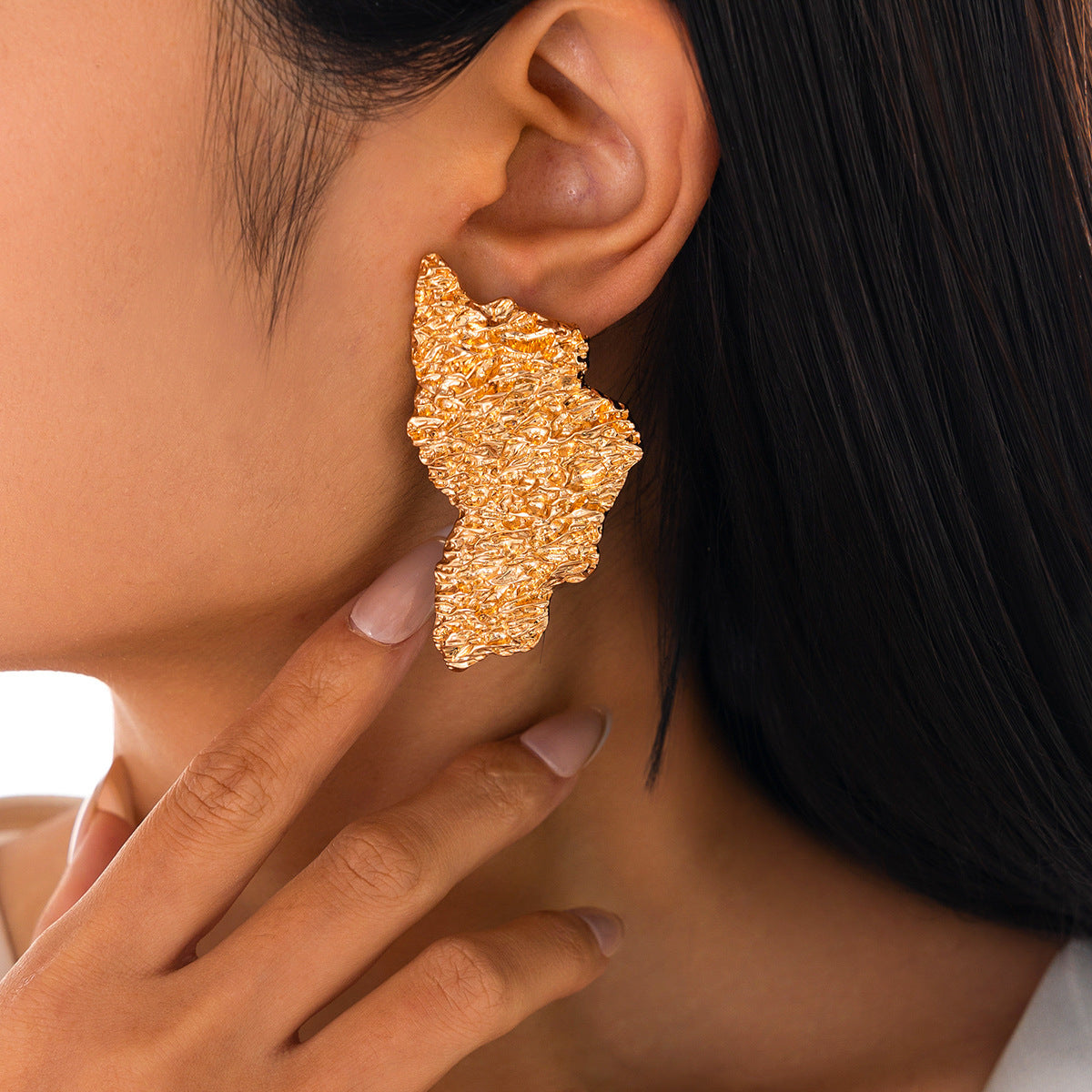 Planderful Vienna Verve Earrings – Creative Irregular Geometric Design