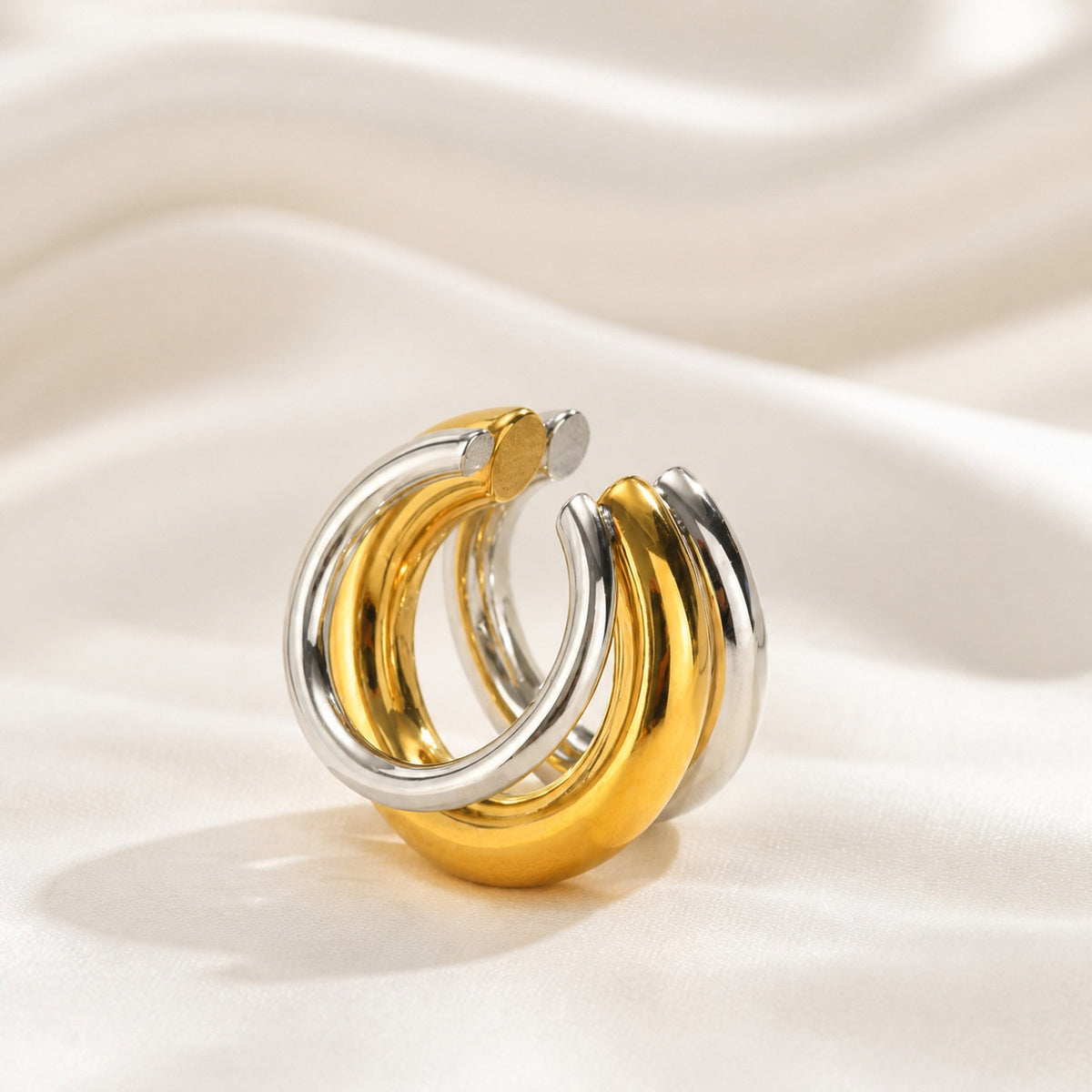 Stainless Steel Single Earring