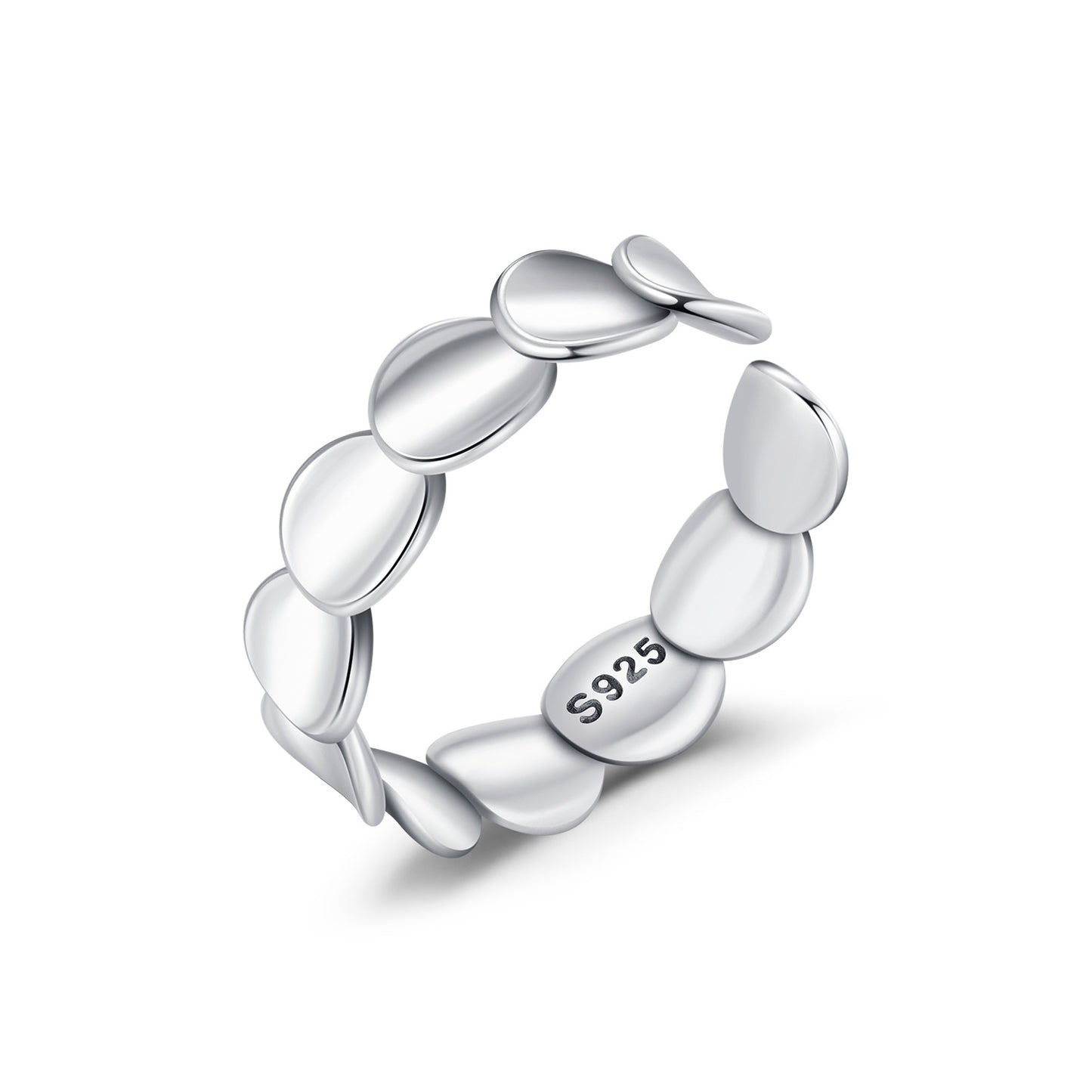 Planderful Everyday Genie Ring – Unique Irregular Fish Scale Design