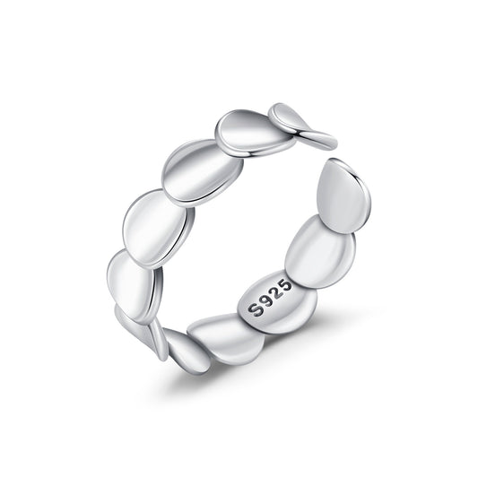 Planderful Everyday Genie Ring – Unique Irregular Fish Scale Design