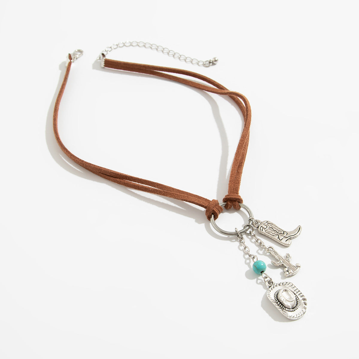 Planderful Vienna Verve Necklace – Retro-Inspired Turquoise Choker Design