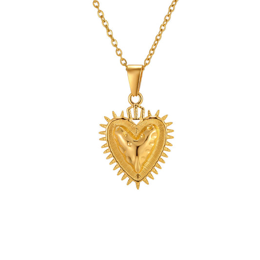 Heart Minimalist Stainless Steel Pendant