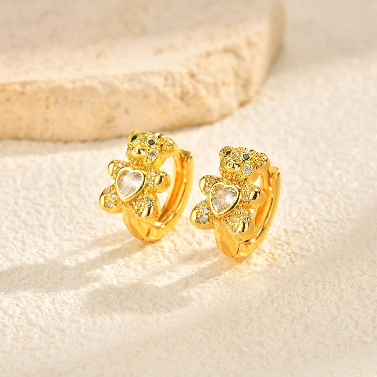 Zircon Floral Earrings