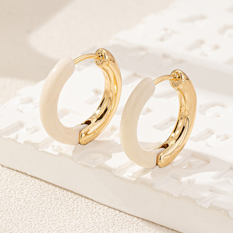 Planderful Vienna Verve Earrings – Chic High-End Metal Geometric Design