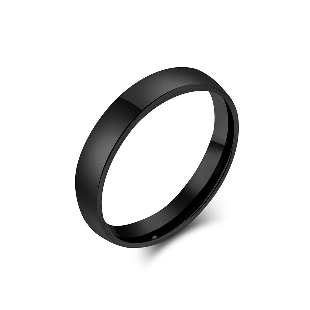 Modern Stainless Steel Ring — Gold / Silver / Black