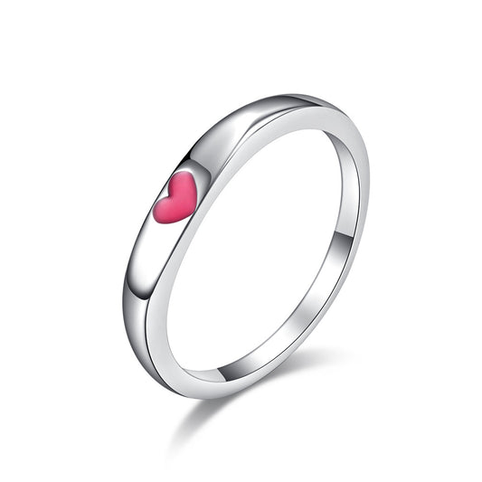 Planderful Titanium Steel Ring for Women Light Luxury Niche Design Wedding Proposal Jewelry