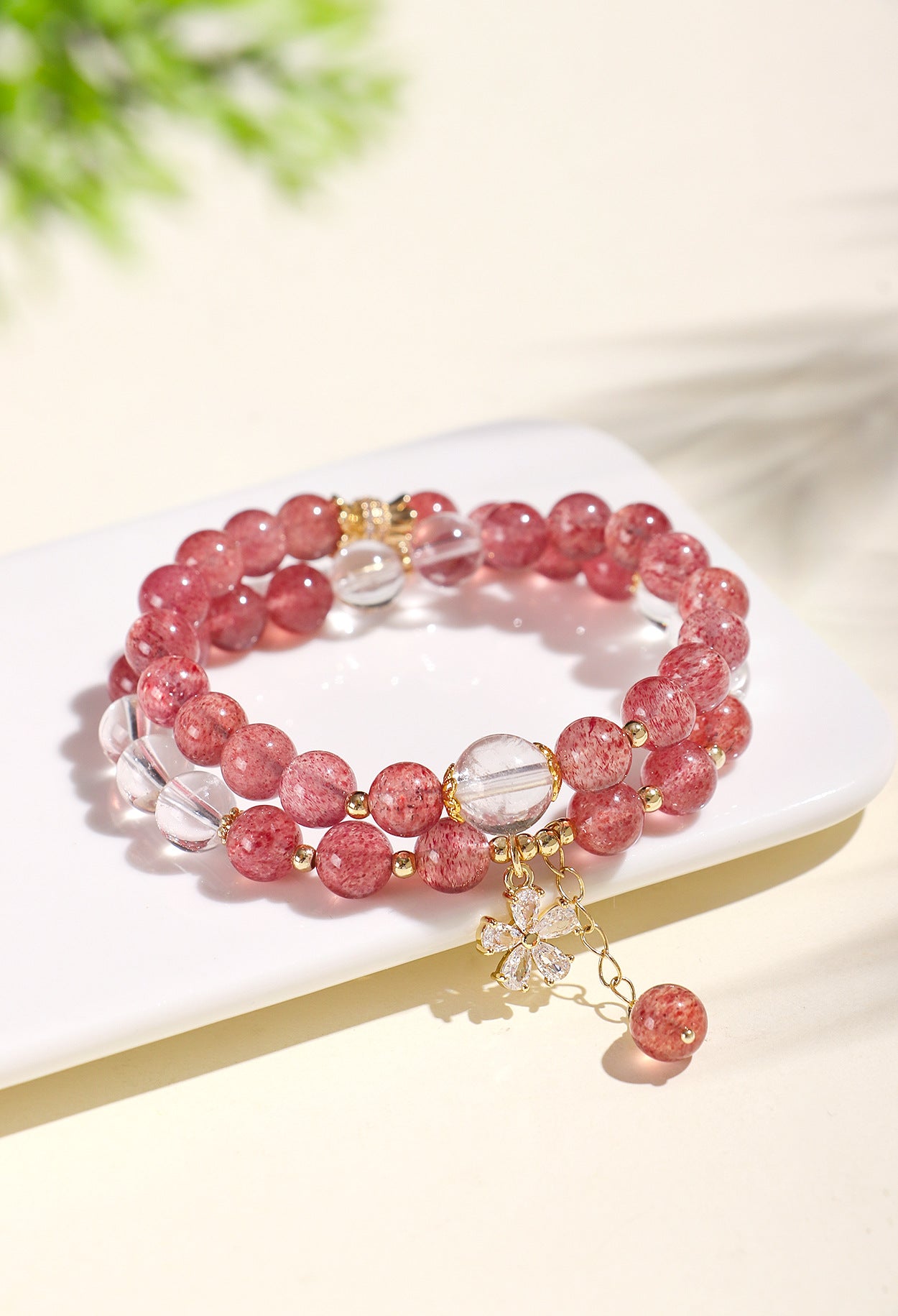 Planderful Fortune's Favor Bracelet – Fresh and Sweet Crystal Elegance