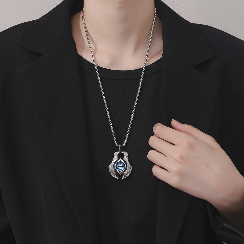 Steel Necklace - Elegant Men's Accessory