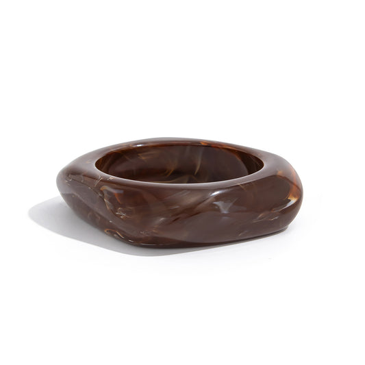 Planderful Maillard Style Bracelet For Women Irregular Wide Statement Hand Jewelry Vienna Verve Collection