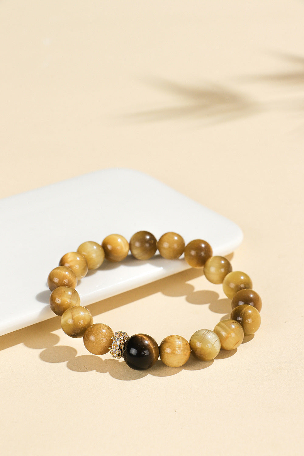 Planderful Fortune's Favor Bracelet – Unique Obsidian and Tiger Eye Design