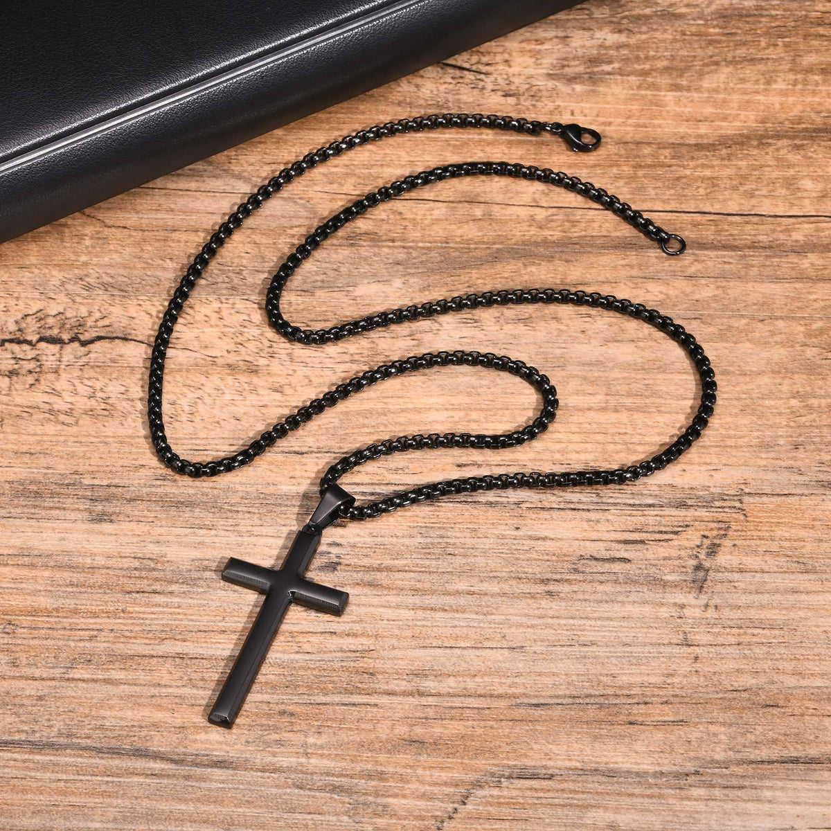 Cross Stainless Steel Necklace for Men