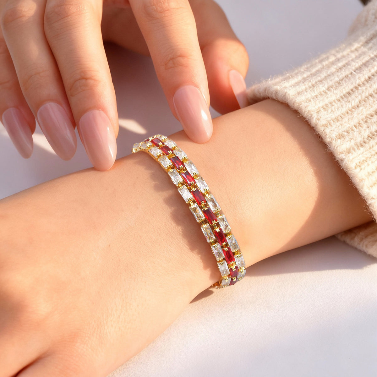 Zircon Copper Bracelet
