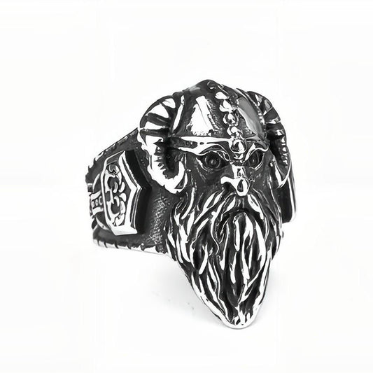 European And American Vintage Jewelry Stainless Steel Men's Ring