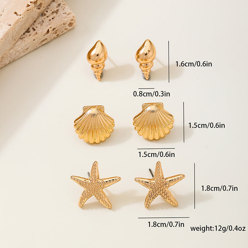 Planderful Vienna Verve Earrings Set – Stylish Summer Design