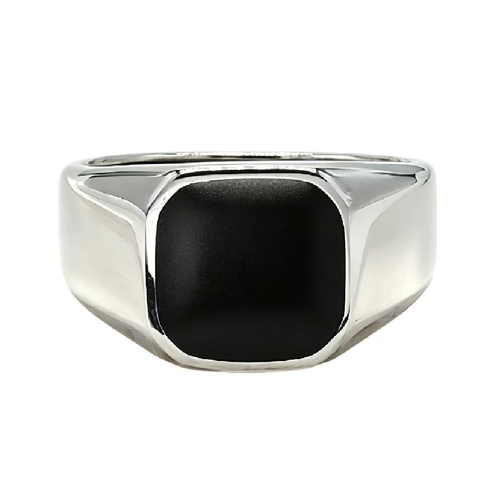Planderful Everyday Genie Steel Index Finger Ring Unisex Glossy Korean Style Protection Statement