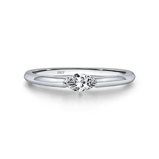 Planderful Everyday Genie Zircon Ring – Minimalist Shining Design