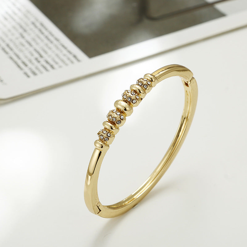 18k Gold Plated Titanium Steel Bracelet for Women