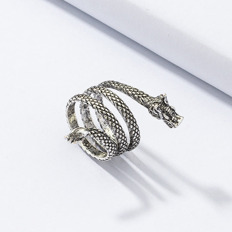 Antique Loong Ring - Exquisite Handcrafted European Jewelry