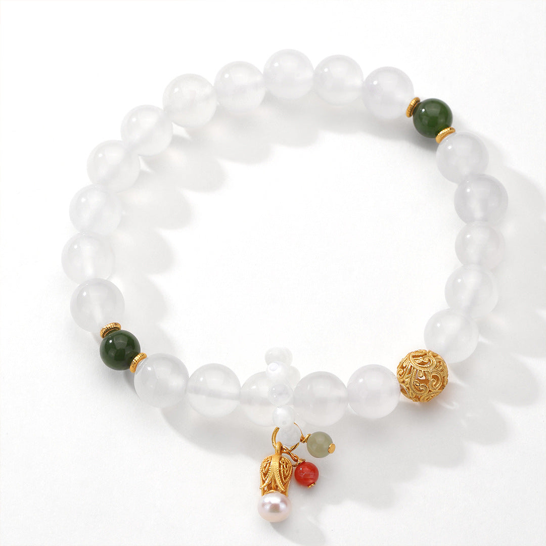 Morning Flower 925 Sterling Silver Women's Bracelet