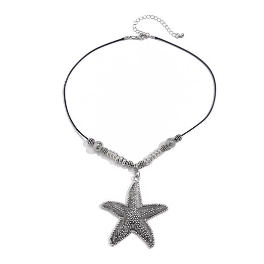Antique Starfish Statement Necklace