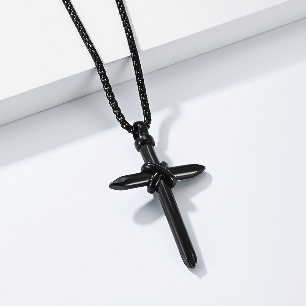 Stainless Steel Cross Necklace